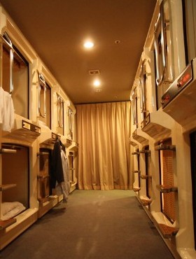 Capsule hotels